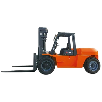 Çin Yüksek Kaliteli 10ton Ağır Malzeme Taşıma Dizel Forklift