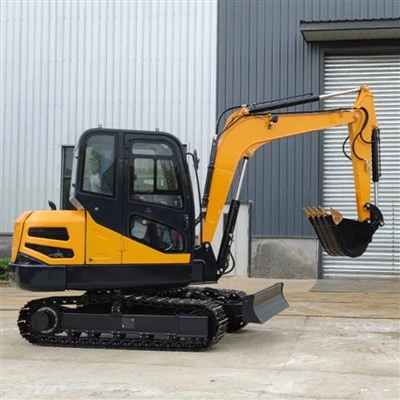 Ölçek mühendisliği binaları için Japon Kubota motorlu 6.5 tonluk ekskavatör